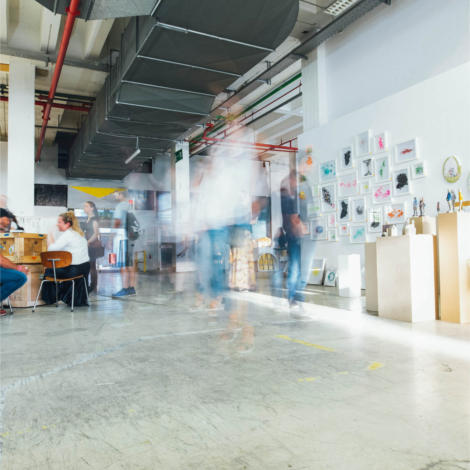 Photo showing an exhibition area to describe Showroom Music